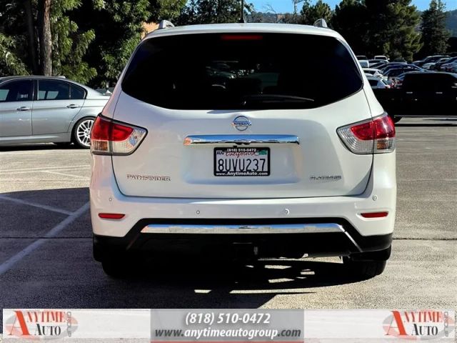 2015 NISSAN PATHFINDER PLATINUM SPORT UTILITY 4D