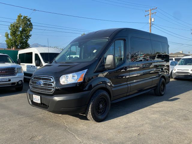 2019 FORD TRANSIT 350 WAGON XLT W/MEDIUM ROOF W/SLIDING SIDE DOOR VAN 3D