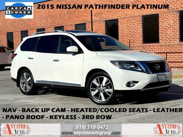 2015 NISSAN PATHFINDER PLATINUM SPORT UTILITY 4D