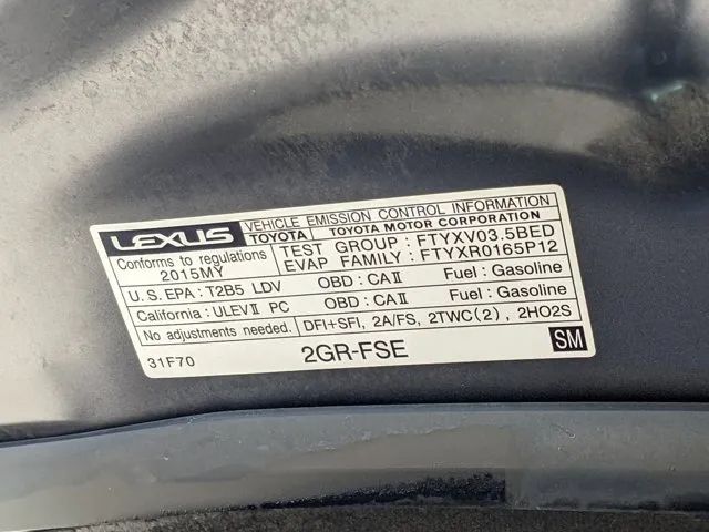 2015 LEXUS GS GS 350 SEDAN 4D