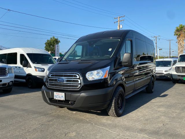 2019 FORD TRANSIT 350 WAGON XLT W/MEDIUM ROOF W/SLIDING SIDE DOOR VAN 3D