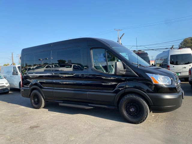 2019 FORD TRANSIT 350 WAGON XLT W/MEDIUM ROOF W/SLIDING SIDE DOOR VAN 3D