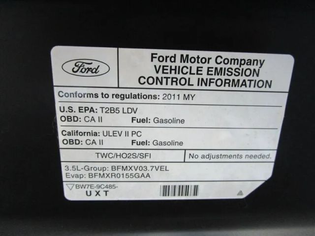 2011 FORD FUSION SPORT SEDAN 4D