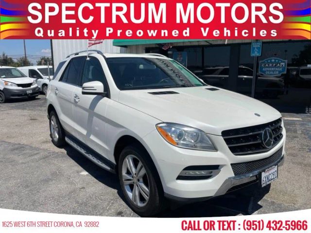 2013 MERCEDES-BENZ M-CLASS ML 350 4MATIC SPORT UTILITY 4D