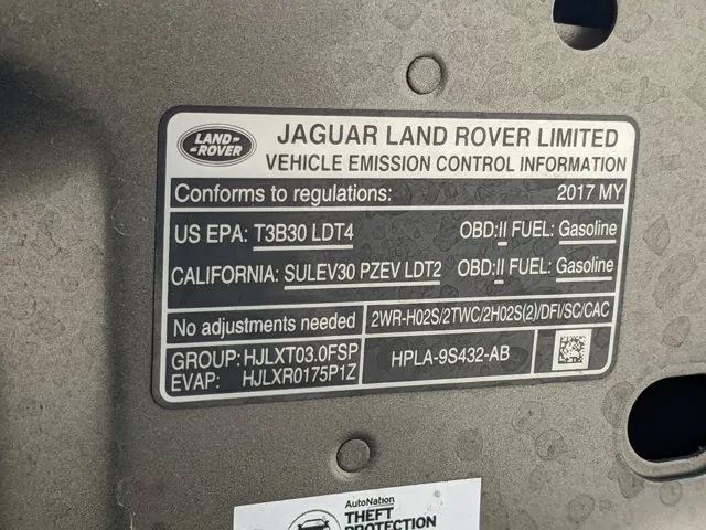 2017 LAND ROVER DISCOVERY HSE SPORT UTILITY 4D