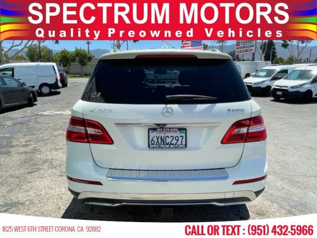 2013 MERCEDES-BENZ M-CLASS ML 350 4MATIC SPORT UTILITY 4D