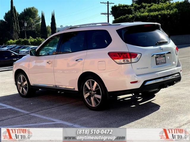 2015 NISSAN PATHFINDER PLATINUM SPORT UTILITY 4D