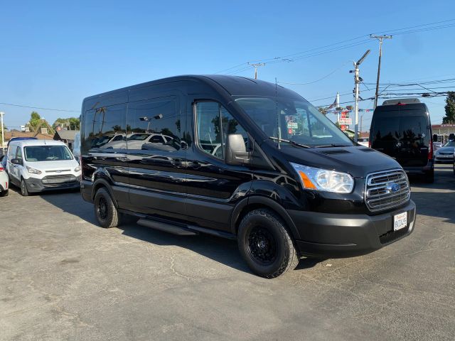 2019 FORD TRANSIT 350 WAGON XLT W/MEDIUM ROOF W/SLIDING SIDE DOOR VAN 3D
