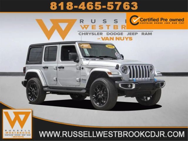 2022 JEEP WRANGLER UNLIMITED 4XE SAHARA 4XE SPORT UTILITY 4D
