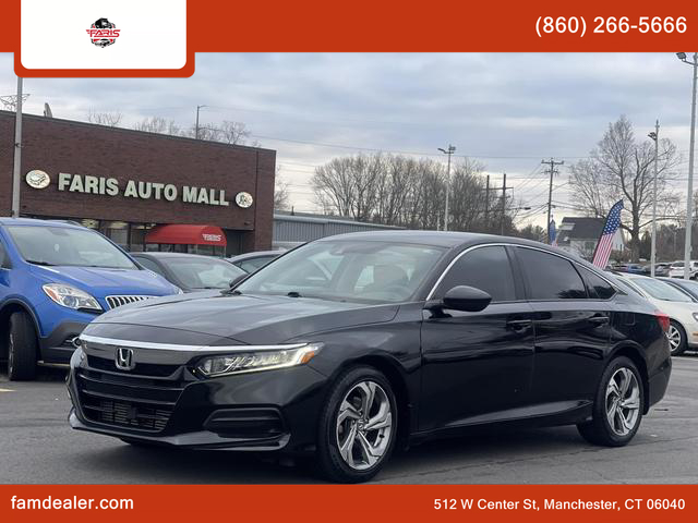 USED HONDA ACCORD 2018 for sale in Manchester, CT | Faris Auto Mall Inc