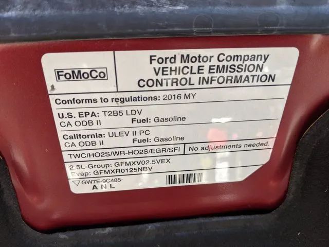2016 FORD FUSION SE SEDAN 4D