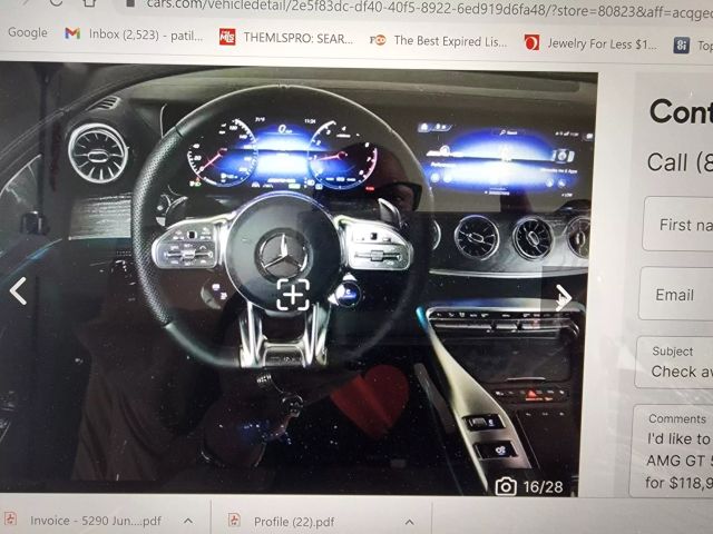 2021 MERCEDES-BENZ MERCEDES-AMG GT 53 SEDAN 4D
