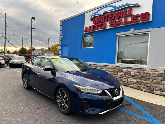 2019 NISSAN MAXIMA SEDAN V6, 3.5 LITER SV SEDAN 4D