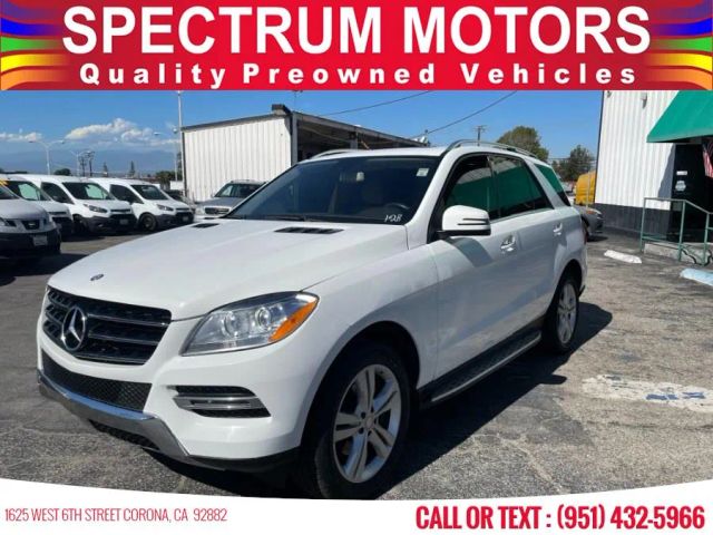 2015 MERCEDES-BENZ M-CLASS ML 350 SPORT UTILITY 4D
