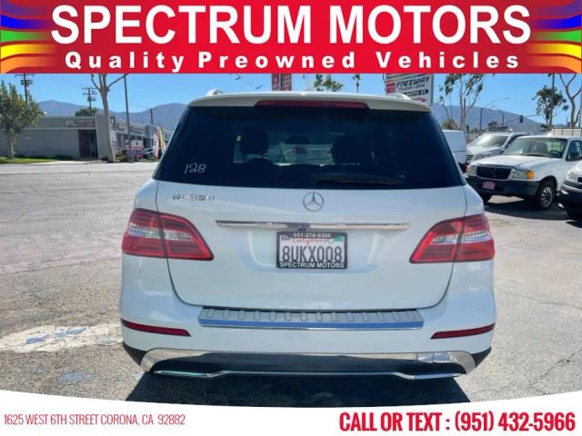 2015 MERCEDES-BENZ M-CLASS ML 350 SPORT UTILITY 4D