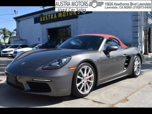 2018 PORSCHE 718 BOXSTER ROADSTER 2D