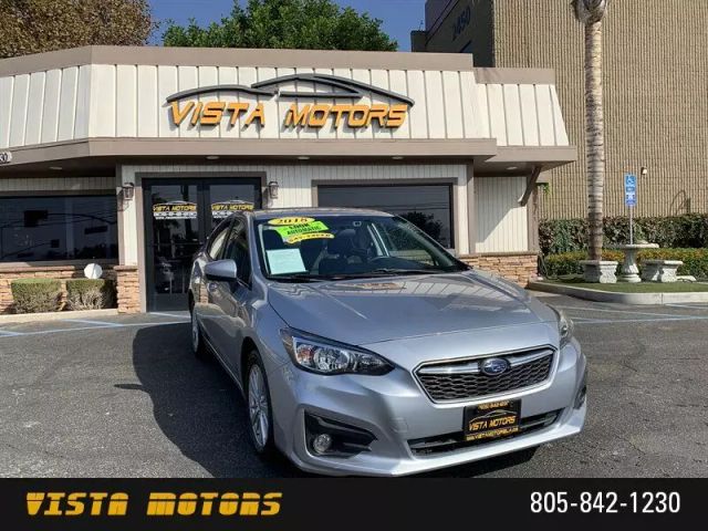 2018 SUBARU IMPREZA 2.0I PREMIUM SEDAN 4D