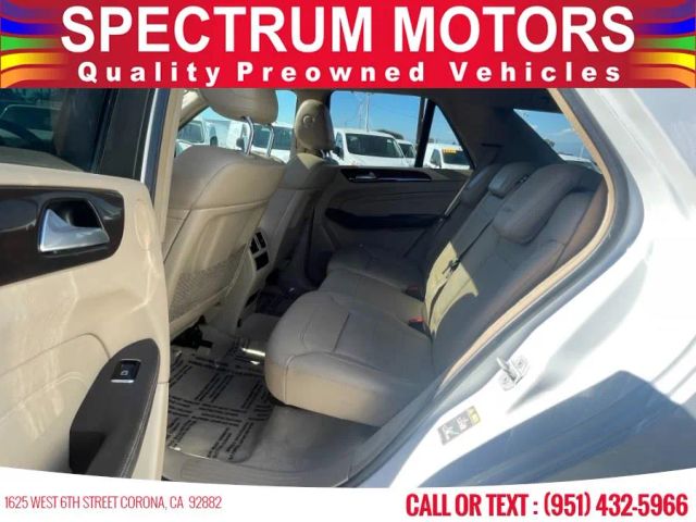 2015 MERCEDES-BENZ M-CLASS ML 350 SPORT UTILITY 4D