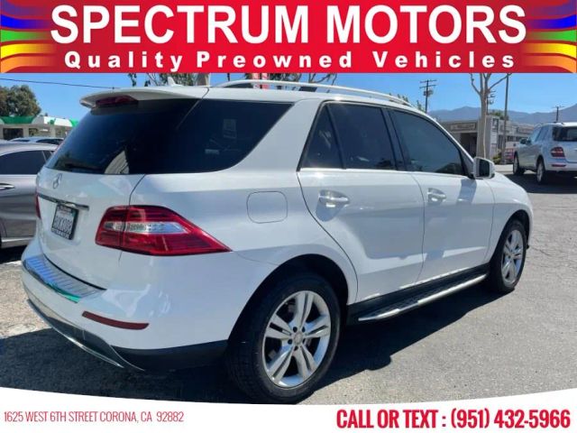 2015 MERCEDES-BENZ M-CLASS ML 350 SPORT UTILITY 4D