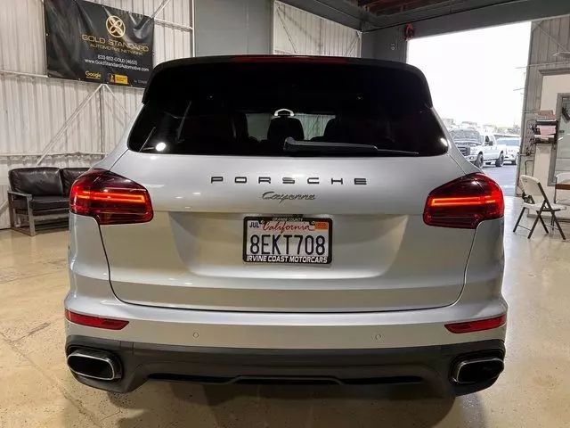 2018 PORSCHE CAYENNE PLATINUM EDITION SPORT UTILITY 4D