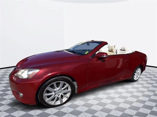 2010 LEXUS IS IS 250 SPORT CONVERTIBLE 2D