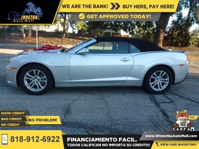 2014 CHEVROLET CAMARO LT CONVERTIBLE 2D