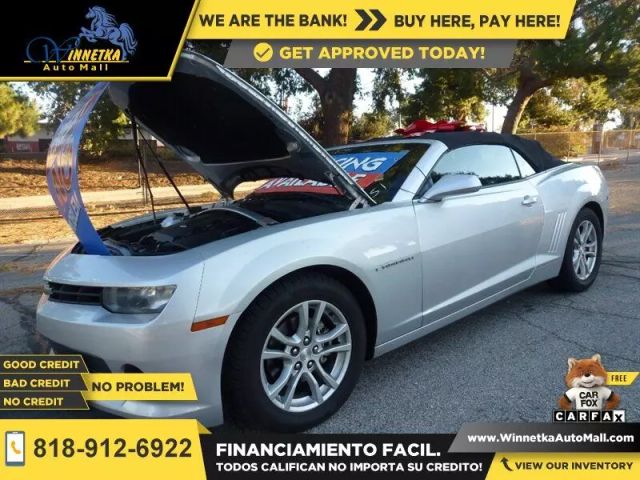 2014 CHEVROLET CAMARO LT CONVERTIBLE 2D