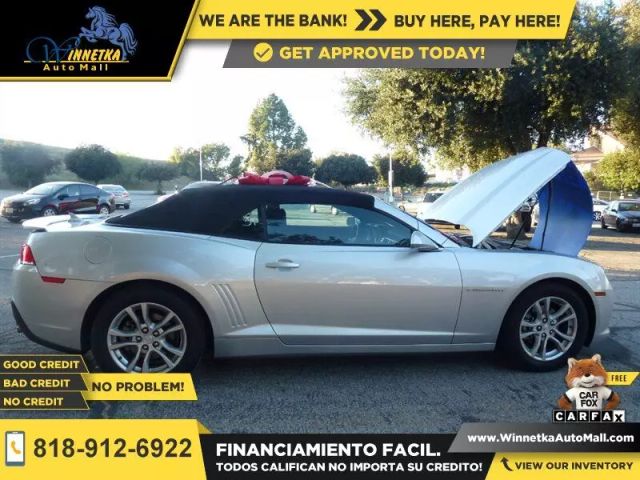 2014 CHEVROLET CAMARO LT CONVERTIBLE 2D