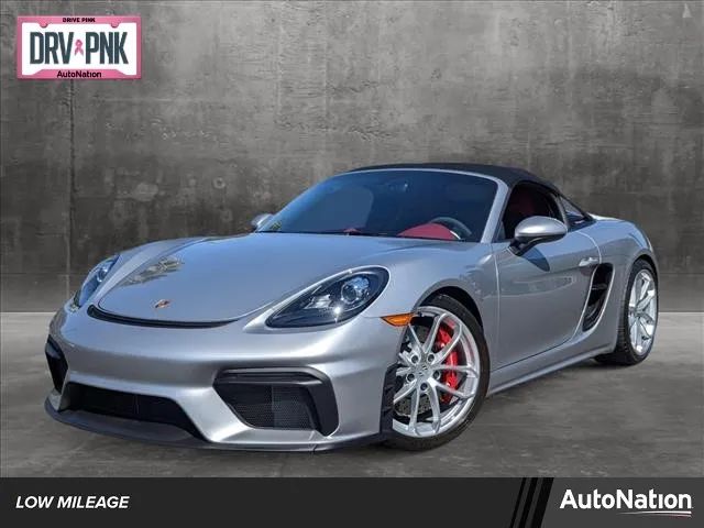 2022 PORSCHE 718 SPYDER CONVERTIBLE 2D
