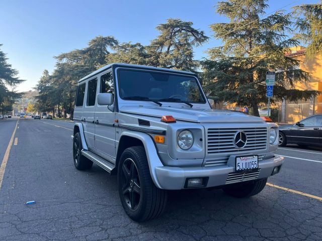 2002 MERCEDES-BENZ G-CLASS G 500 SPORT UTILITY 4D