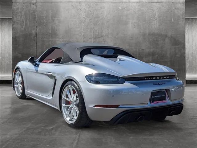 2022 PORSCHE 718 SPYDER CONVERTIBLE 2D