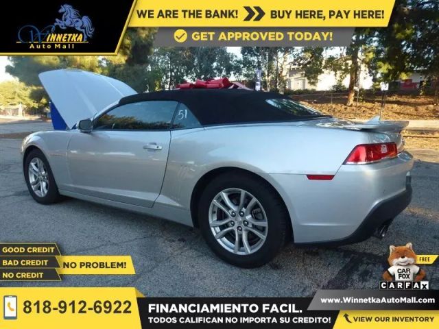 2014 CHEVROLET CAMARO LT CONVERTIBLE 2D