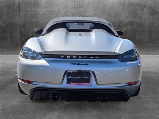2022 PORSCHE 718 SPYDER CONVERTIBLE 2D