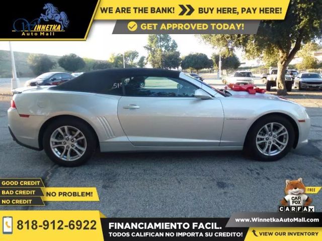 2014 CHEVROLET CAMARO LT CONVERTIBLE 2D