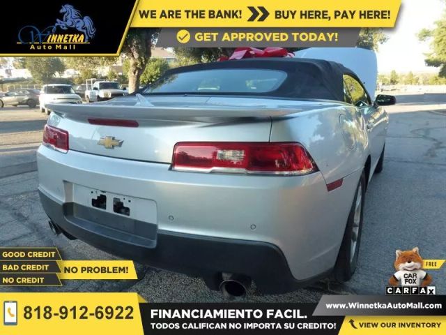 2014 CHEVROLET CAMARO LT CONVERTIBLE 2D