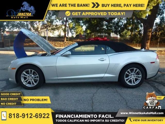 2014 CHEVROLET CAMARO LT CONVERTIBLE 2D