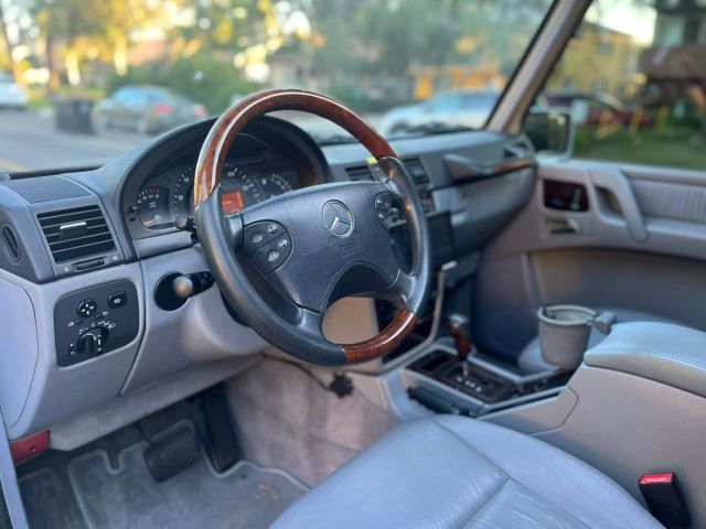 2002 MERCEDES-BENZ G-CLASS G 500 SPORT UTILITY 4D