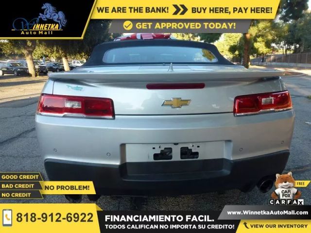 2014 CHEVROLET CAMARO LT CONVERTIBLE 2D