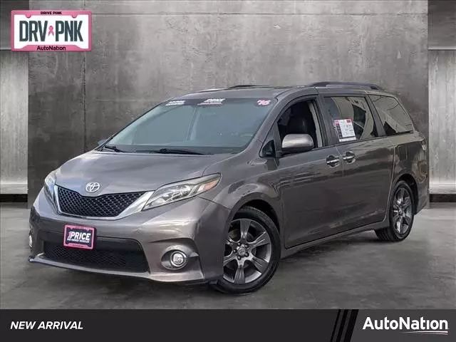 2016 TOYOTA SIENNA SE MINIVAN 4D