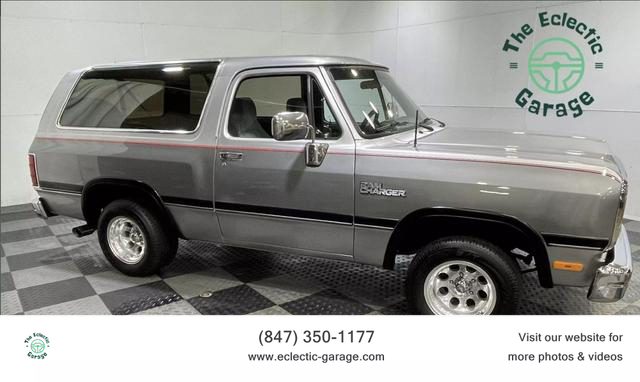 USED DODGE RAMCHARGER 1992 for sale in Bensenville, IL | Eclectic Garage