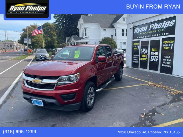 USED CHEVROLET COLORADO CREW CAB 2015 for sale in Auburn NY