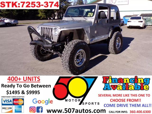 USED 2000 JEEP WRANGLER for sale in ROY, WA - CarZing