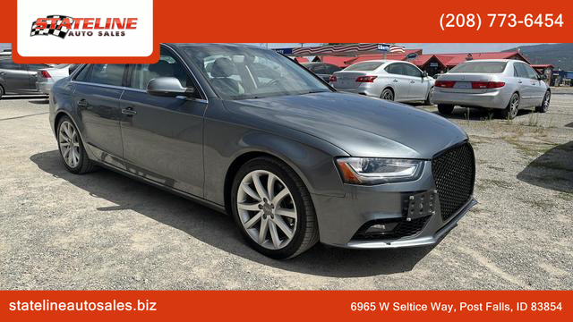 2013 AUDI A4 SEDAN 4-CYL, TURBO, 2.0 LITER - Stateline Auto Sales