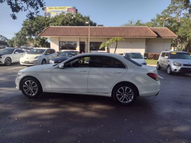 Year}} MERCEDES-BENZ C-CLASS SEDAN WHITE AUTOMATIC - Elite Automall LLC in Tavares,FL,28.81693, -81.72783