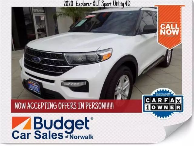 2020 FORD EXPLORER XLT SPORT UTILITY 4D
