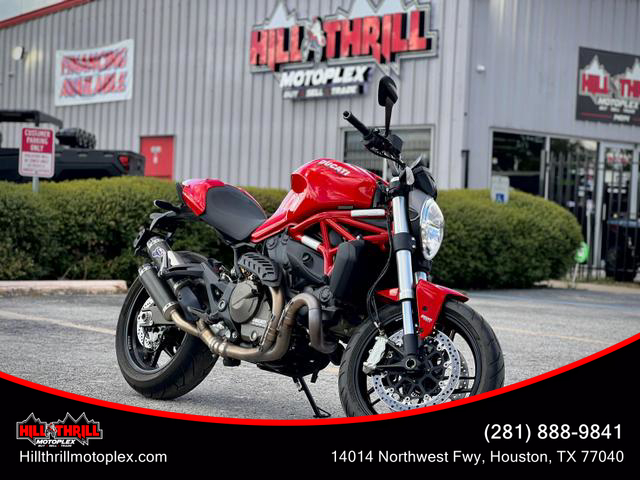 used ducati monster 821