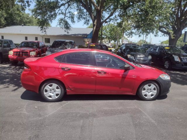 2013 DODGE DART SEDAN RED AUTOMATIC - Elite Automall LLC in Tavares,FL,28.81693, -81.72783