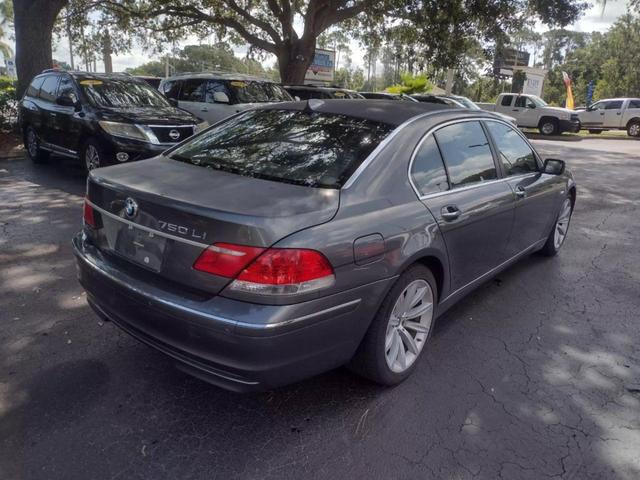 2007 BMW 7 SERIES SEDAN BLACK AUTOMATIC - Elite Automall LLC in Tavares,FL,28.81693, -81.72783