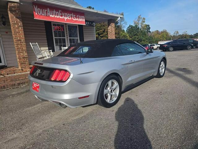2016 FORD MUSTANG CONVERTIBLE V6, 3.7 LITER V6 CONVERTIBLE 2D at Automotive Experts in West Columbia, SC  33.97881747205648, -81.11878200237658