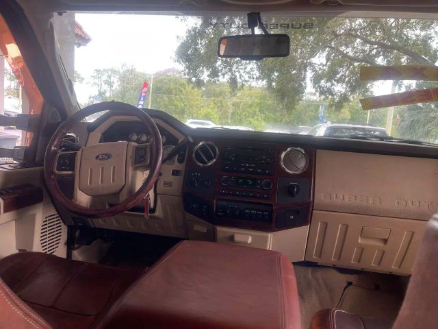 2008 FORD F350 SUPER DUTY CREW CAB PICKUP MAROON AUTOMATIC - Elite Automall LLC in Tavares,FL,28.81693, -81.72783